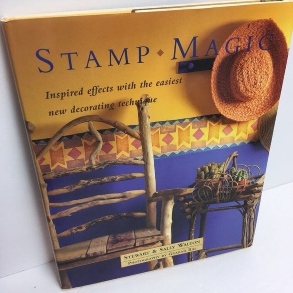 Stamp Magic: Inspired Effects Easiest Decorating Techniques Stewart Sally Walton